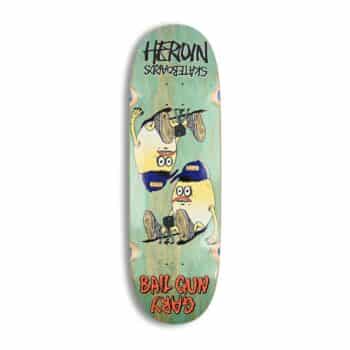 Heroin Skateboards Bail Gun Gary 4 9.75" Deck