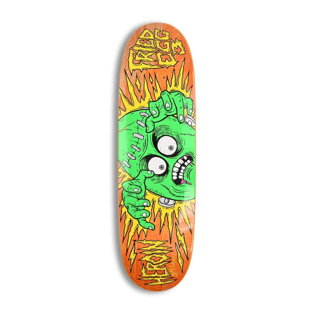 Heroin Skateboards Fried Egg 3 8.9" Deck