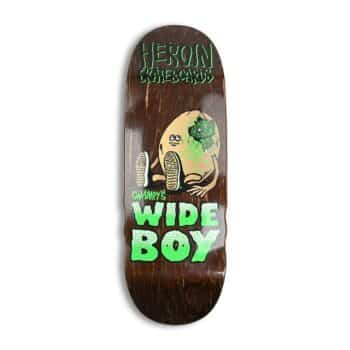 Heroin Skateboards Swampzilla Wide Boy Egg 10.75" Deck