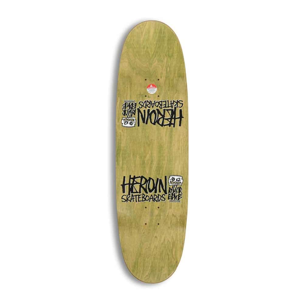 Heroin Skateboards Symmetrical Gold Egg 9.25" Deck