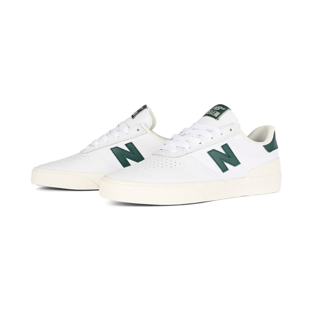 New Balance Numeric 272 Skate Shoes - White/Forest Green