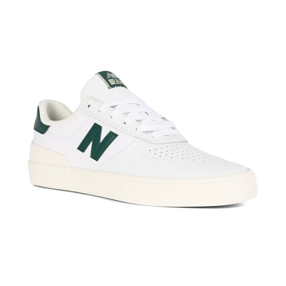 New Balance Numeric 272 Skate Shoes - White/Forest Green