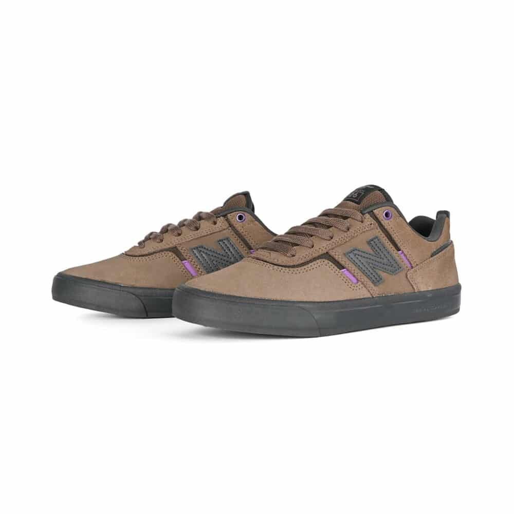 New Balance Numeric 306 Jamie Foy Skate Shoes - Brown/Purple