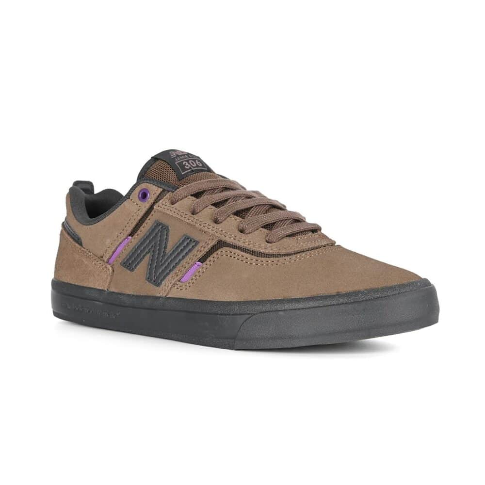 New Balance Numeric 306 Jamie Foy Skate Shoes - Brown/Purple