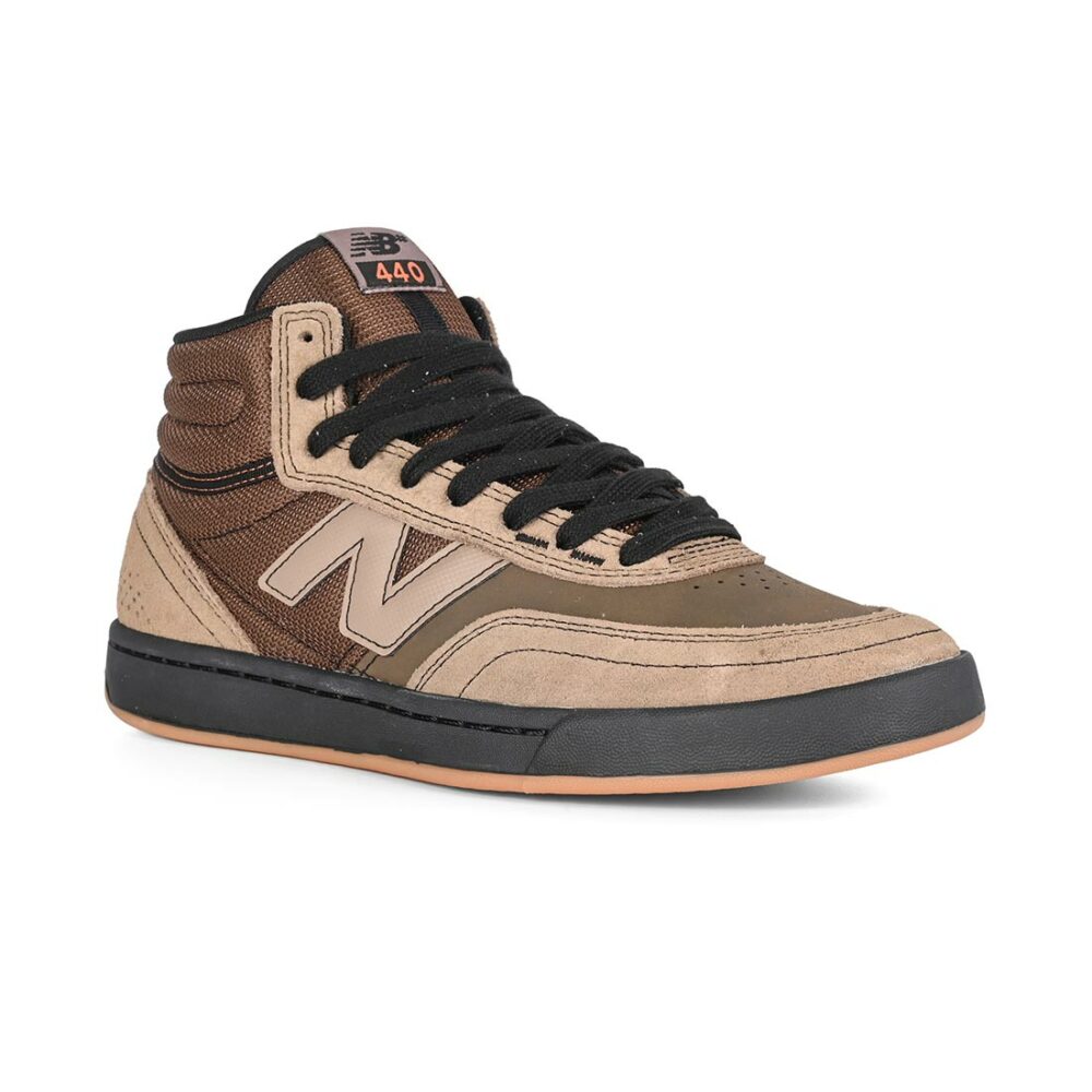 New Balance Numeric 440 High-Top V2 Skate Shoes - Mushroom/Black
