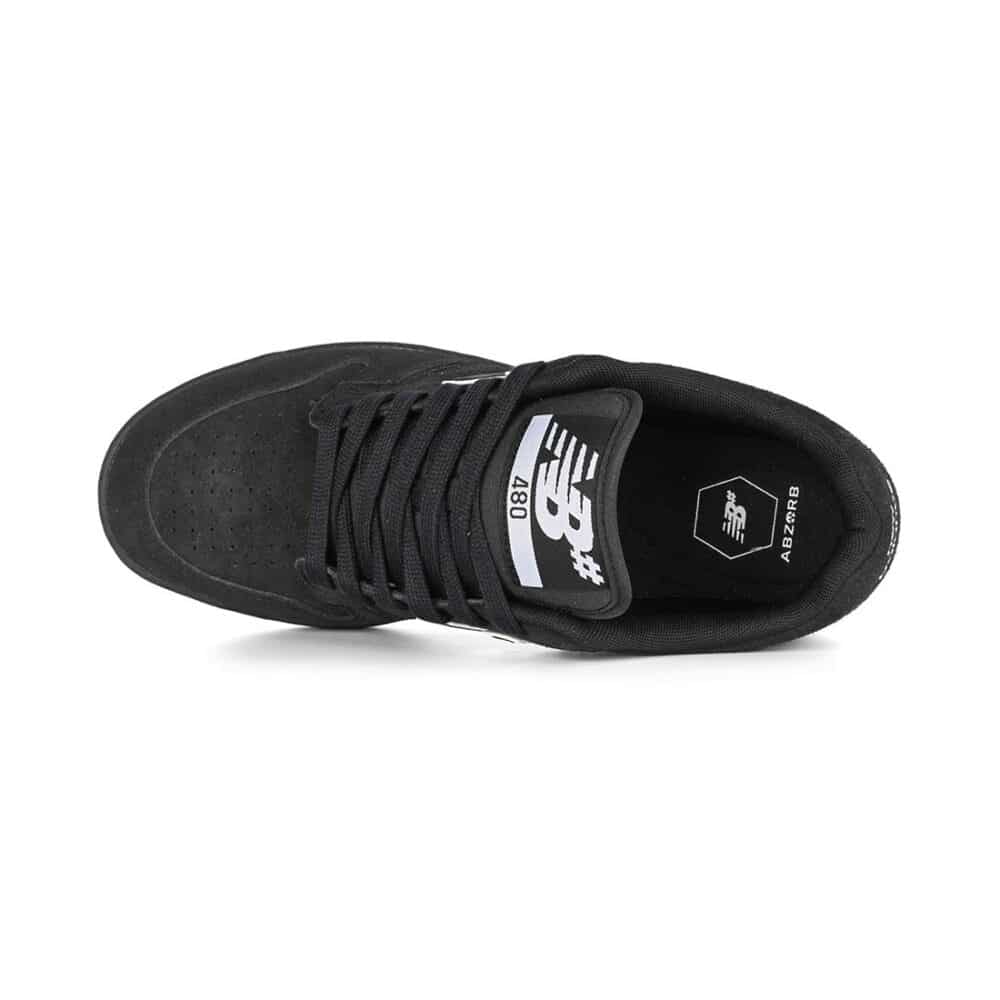 New Balance Numeric 480 Skate Shoes - Black/White