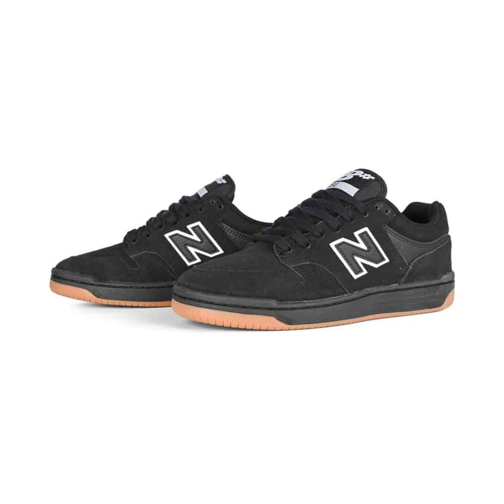 New Balance Numeric 480 Skate Shoes - Black/White