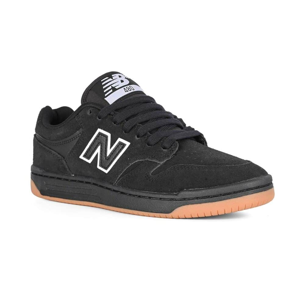 New Balance Numeric 480 Skate Shoes - Black/White