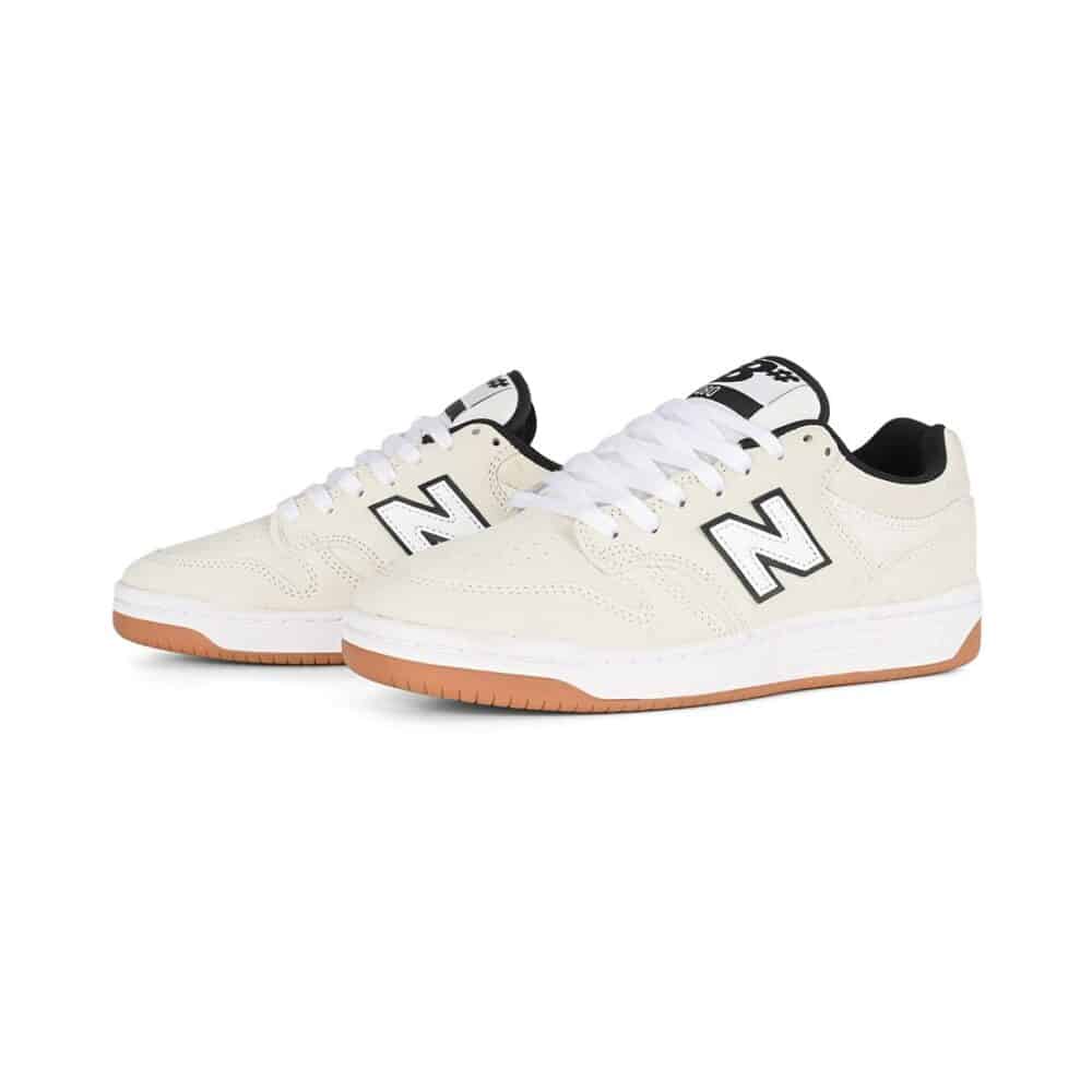 New Balance Numeric 480 Skate Shoes - White/Black