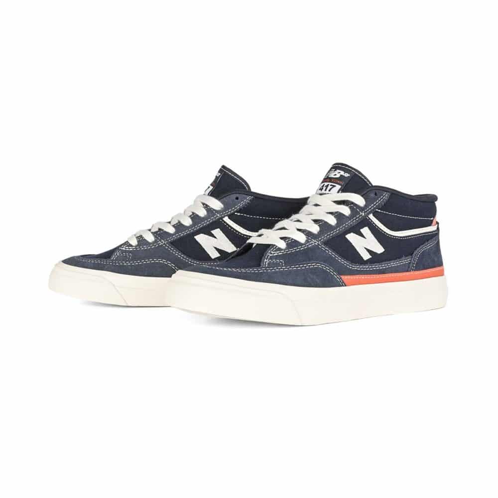 New Balance Numeric Franky Villani 417 Skate Shoes - Navy/White
