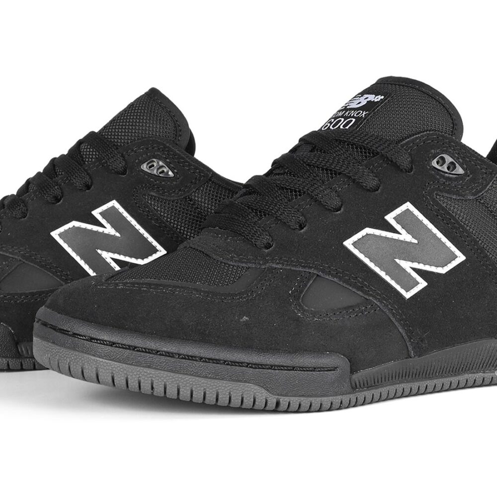 New Balance Numeric Tom Knox 600 Skate Shoes - Black/White