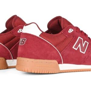 New Balance Numeric Tom Knox 600 Skate Shoes - Burgundy/White