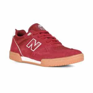 NEW BALANCE / ローカットスニーカー/UK9/RED New Balance Numeric Knox 600 Skate Shoes - Burgundy/White