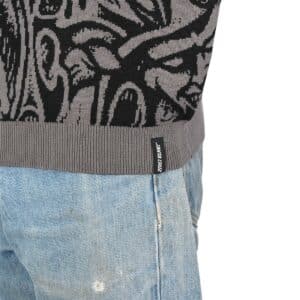 Santa Cruz Knox Faces Knitted Jumper - Grey