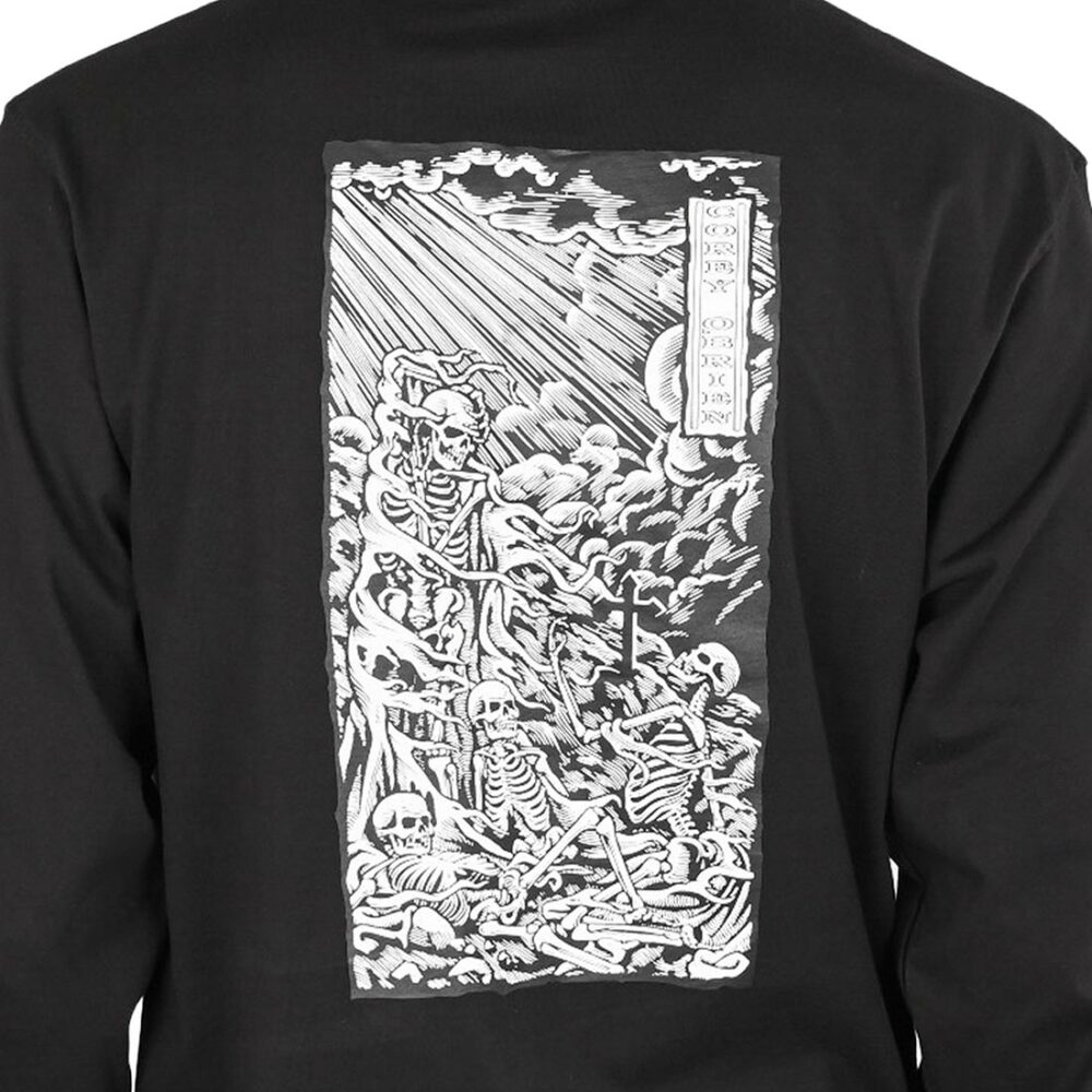 Santa Cruz O'Brien Purgatory Back L/S T-Shirt - Black