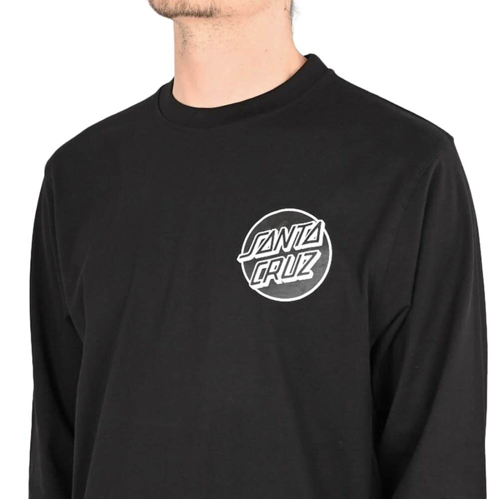 Santa Cruz O'Brien Purgatory Back L/S T-Shirt - Black
