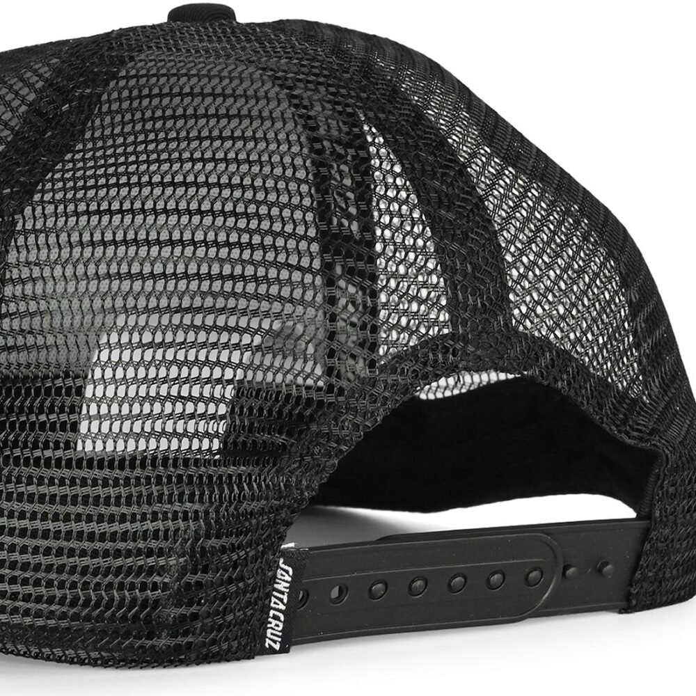 Santa Cruz Opus Dot Mesh Back Cap - White/Black