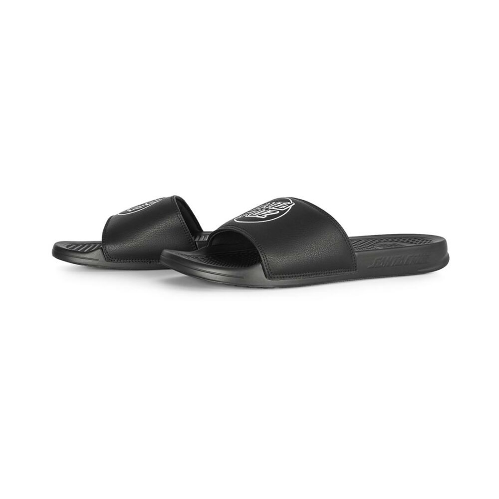 Santa Cruz Opus Dot Slide Sandals - Black