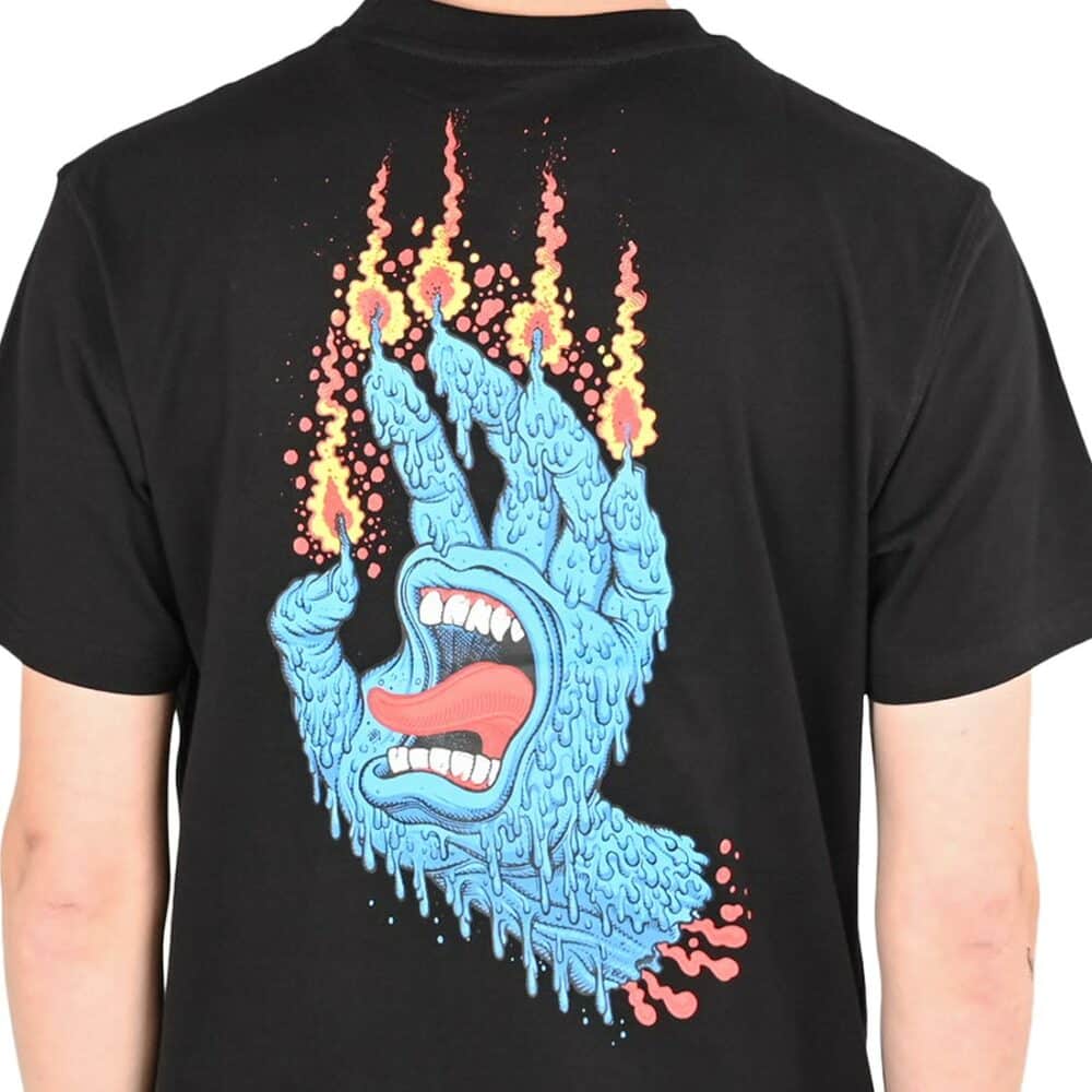 Santa Cruz Pace Ritual Hand S/S T-Shirt - Black