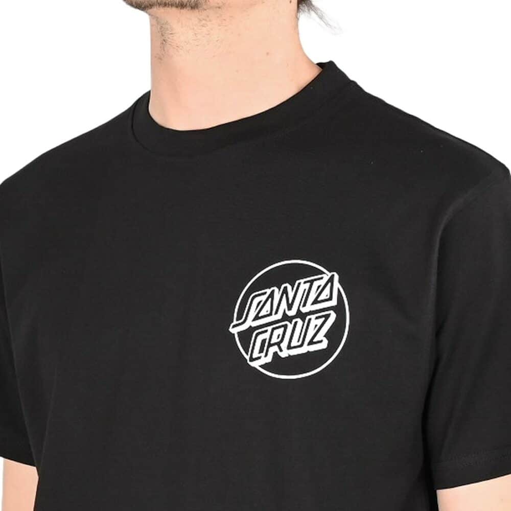 Santa Cruz Pace Ritual Hand S/S T-Shirt - Black