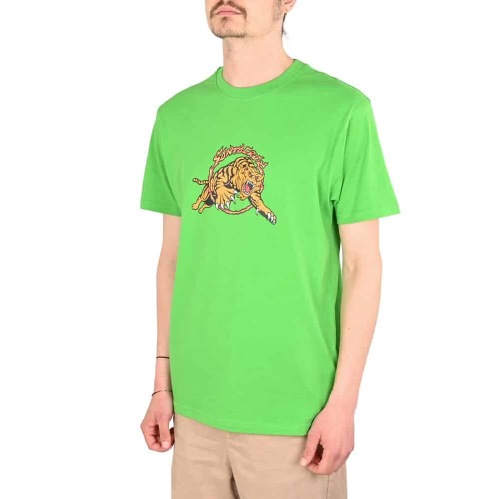 Santa Cruz Salba Simplified Front S/S T-Shirt - Sport Green