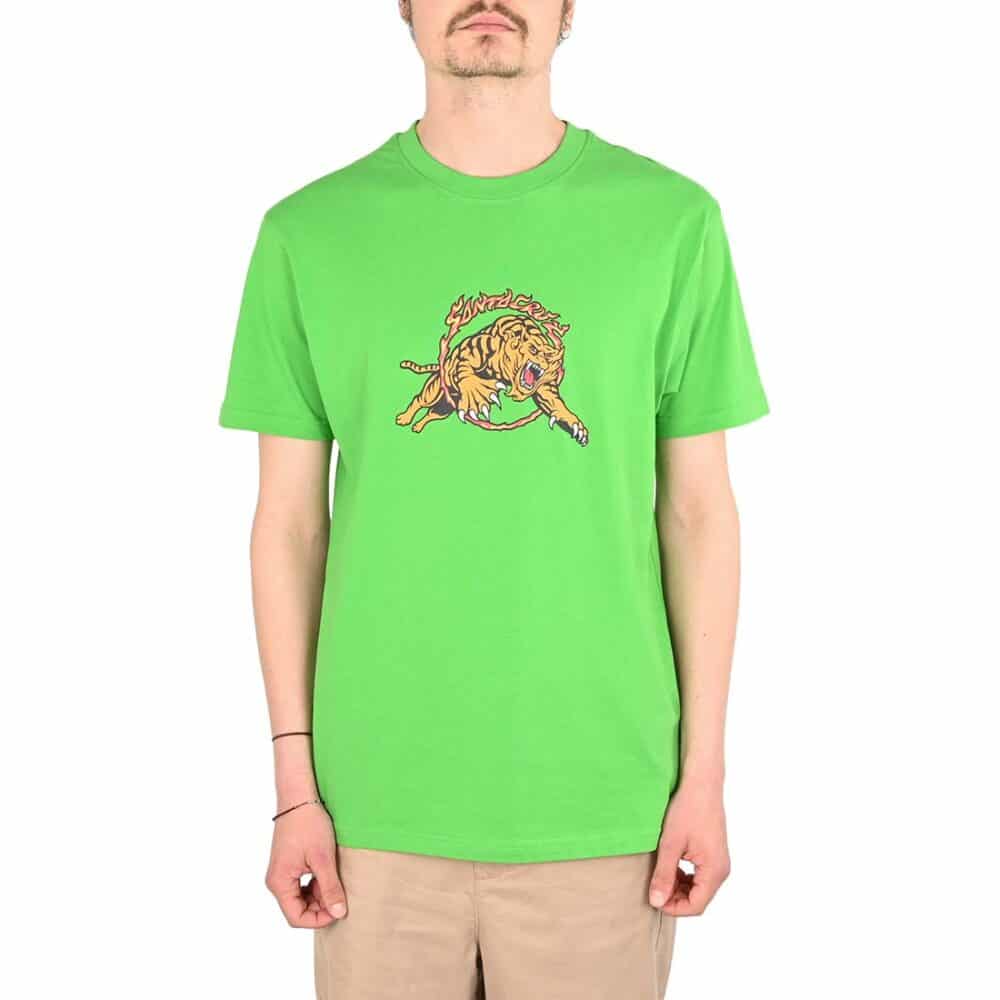 Santa Cruz Salba Simplified Front S/S T-Shirt - Sport Green