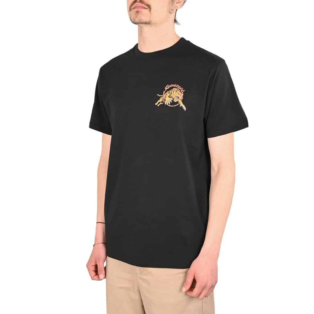 Santa Cruz Salba Tiger Redux S/S T-Shirt - Black