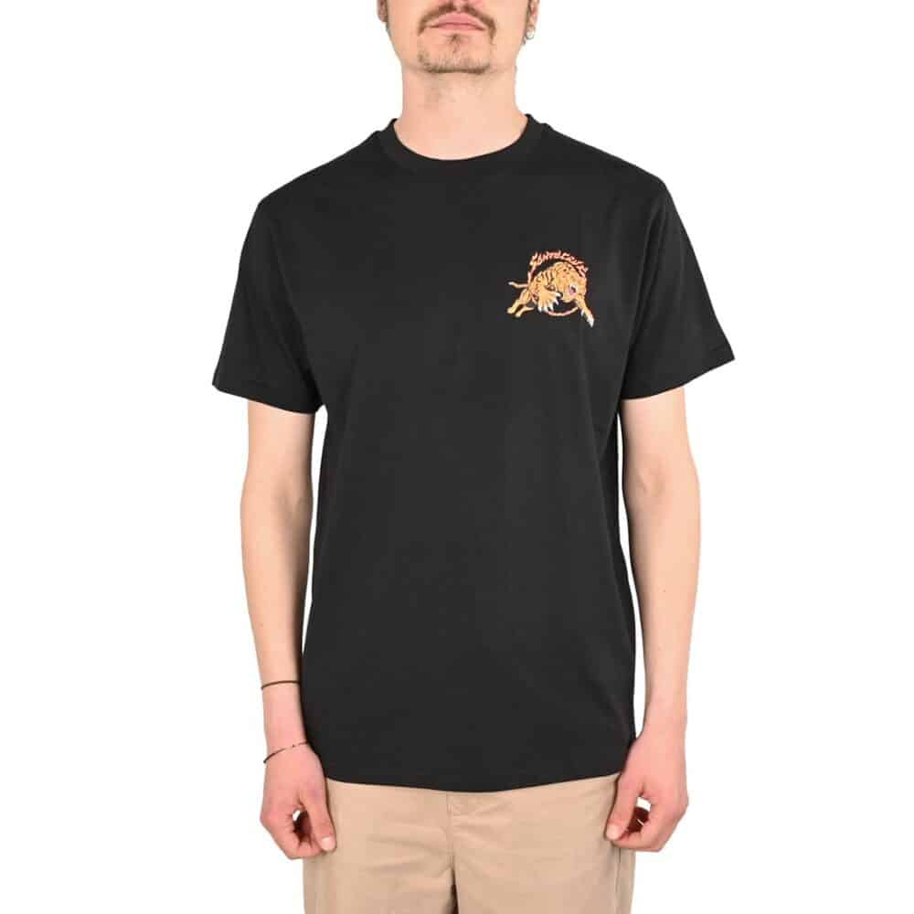 Santa Cruz Salba Tiger Redux S/S T-Shirt - Black