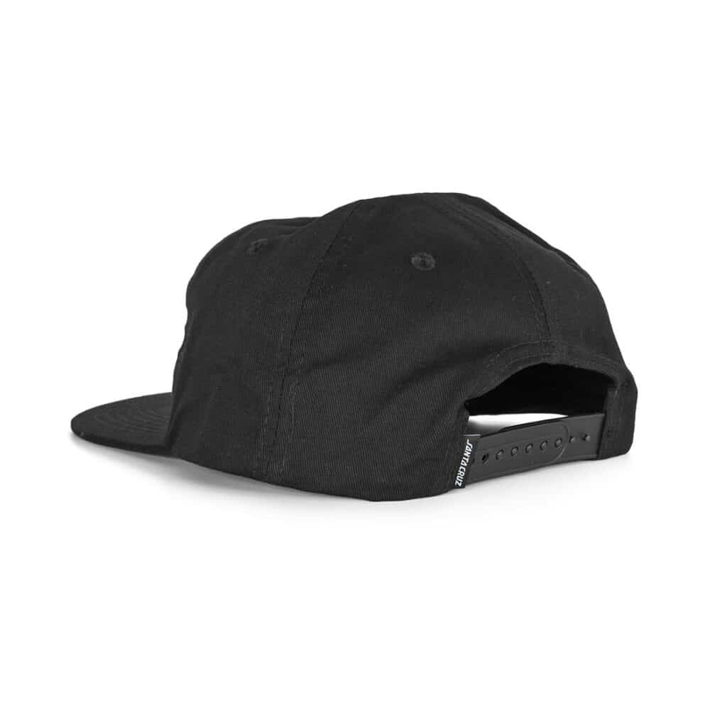 Santa Cruz Screaming Hand Mini Strapback Cap - Black