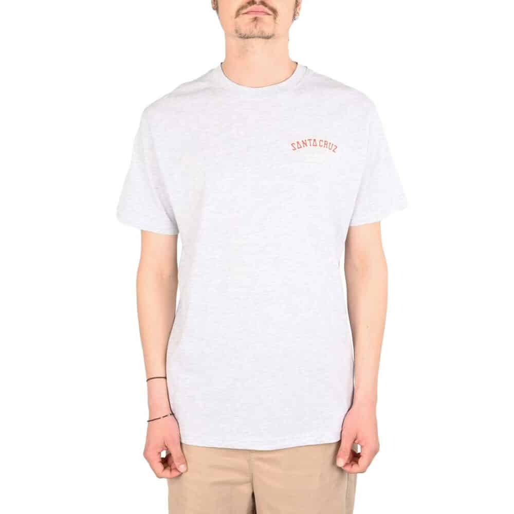 Santa Cruz Screaming Foam Hand S/S T-Shirt - Athletic Heather