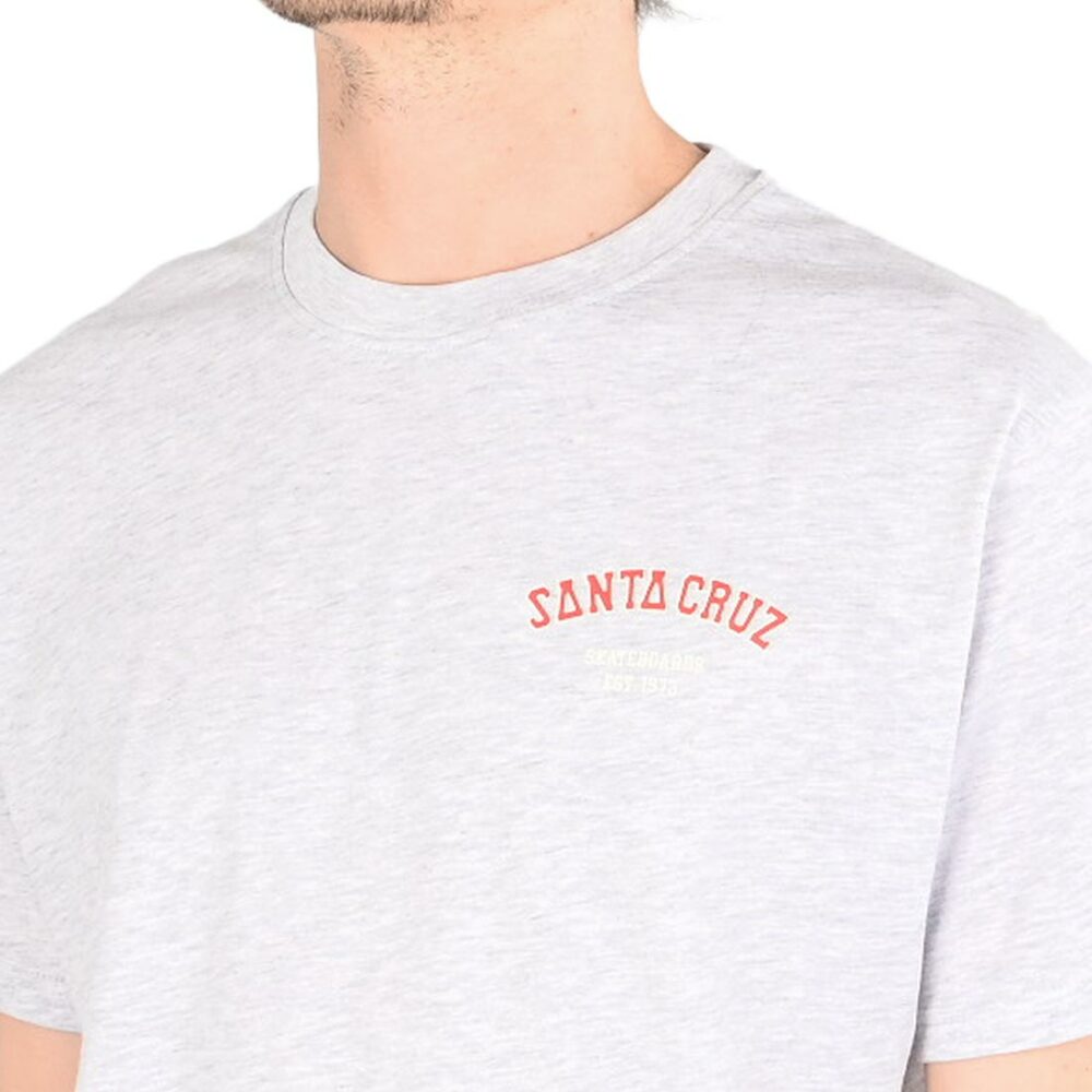 Santa Cruz Screaming Foam Hand S/S T-Shirt - Athletic Heather
