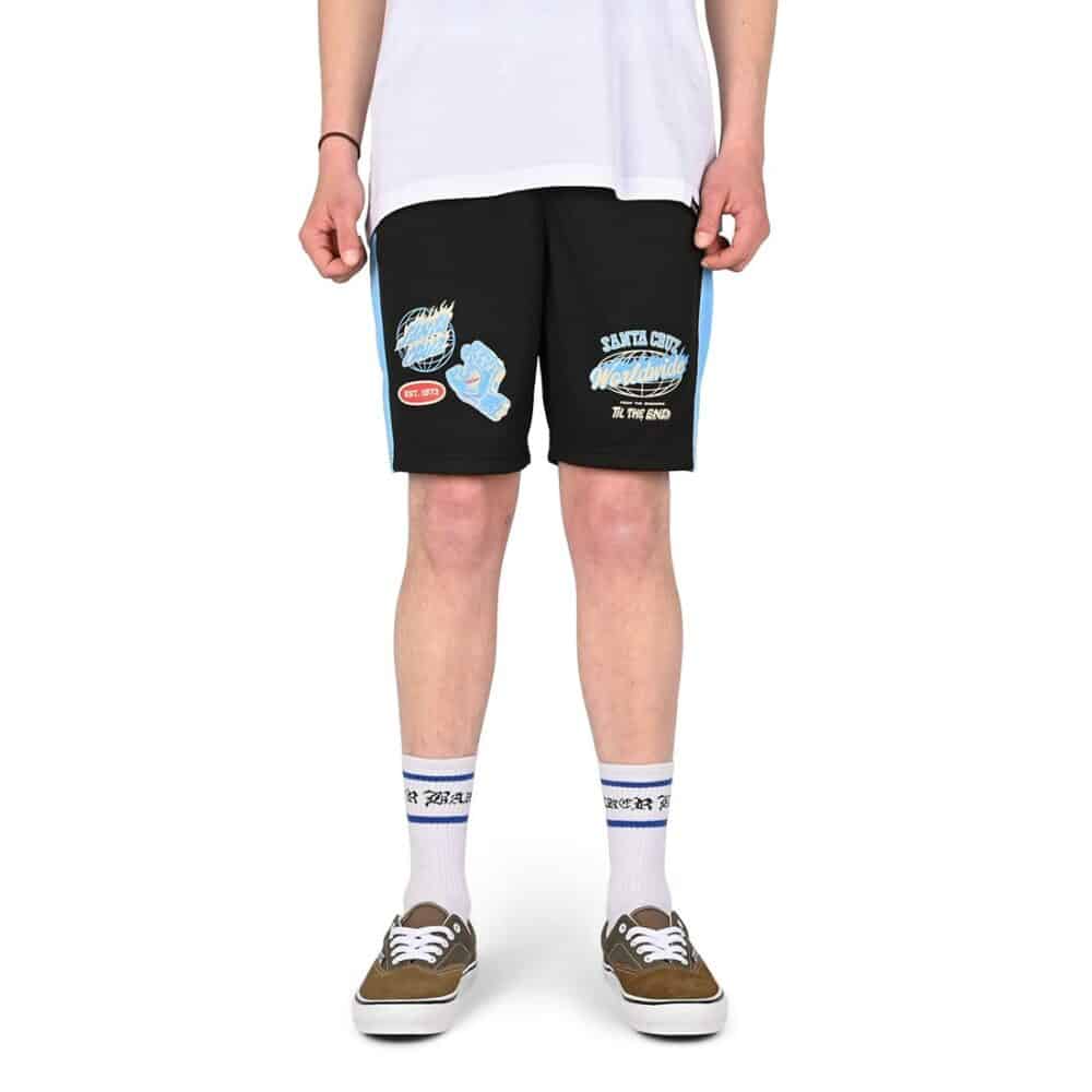 Santa Cruz Opus Dot Mesh Shorts - Blue