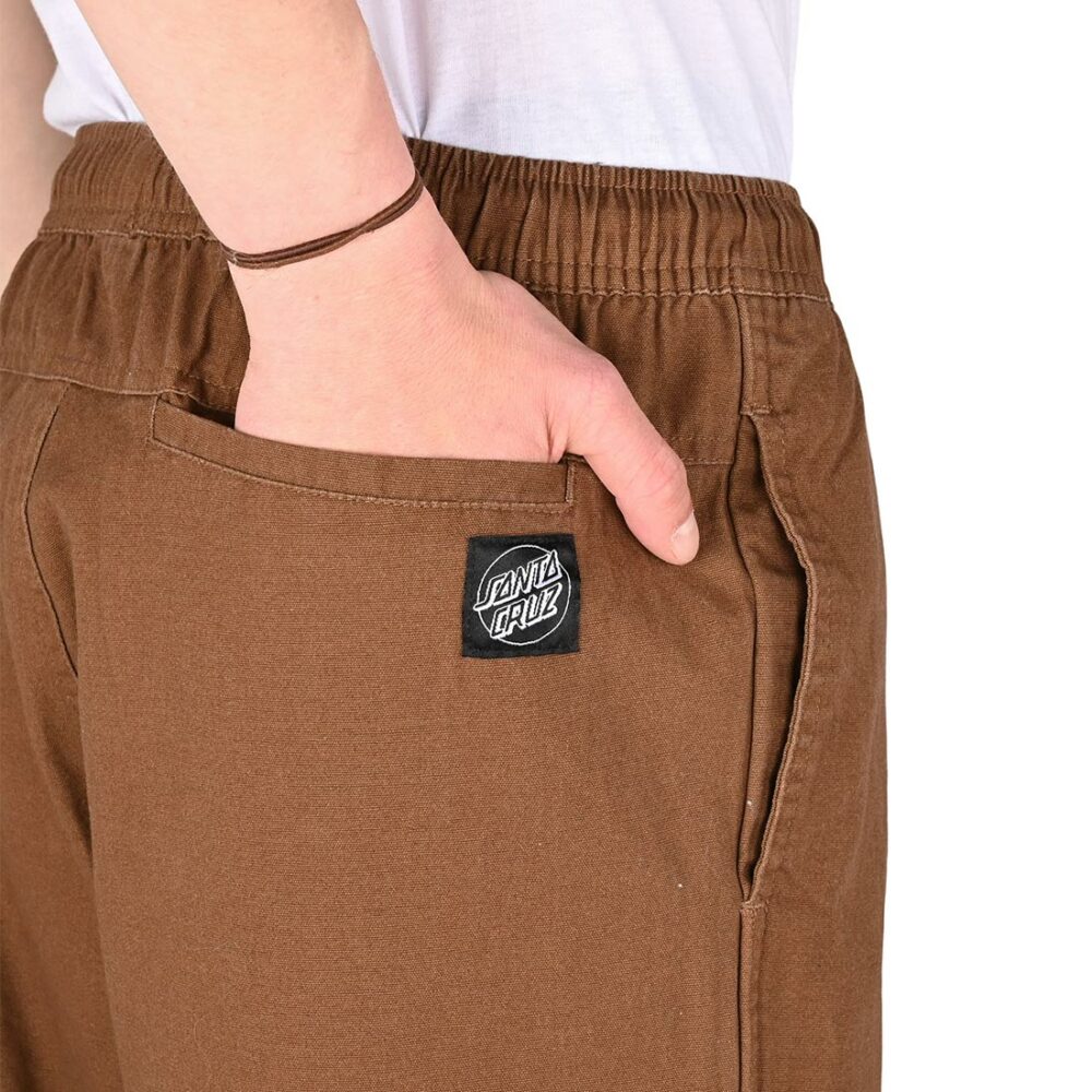 Santa Cruz Tab Relaxed Pants - Sepia