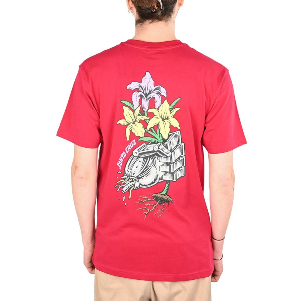 Santa Cruz Wooten Bionic S/S T-Shirt - Port