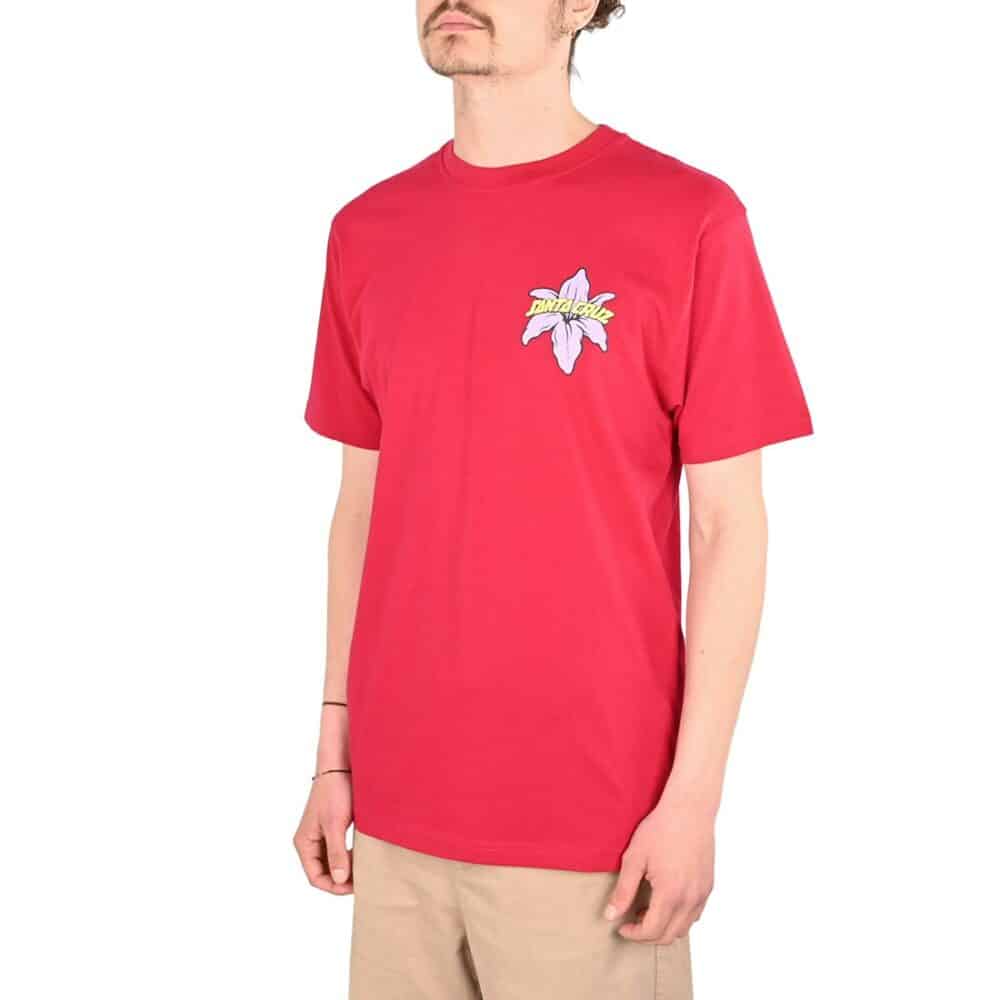 Santa Cruz Wooten Bionic S/S T-Shirt - Port