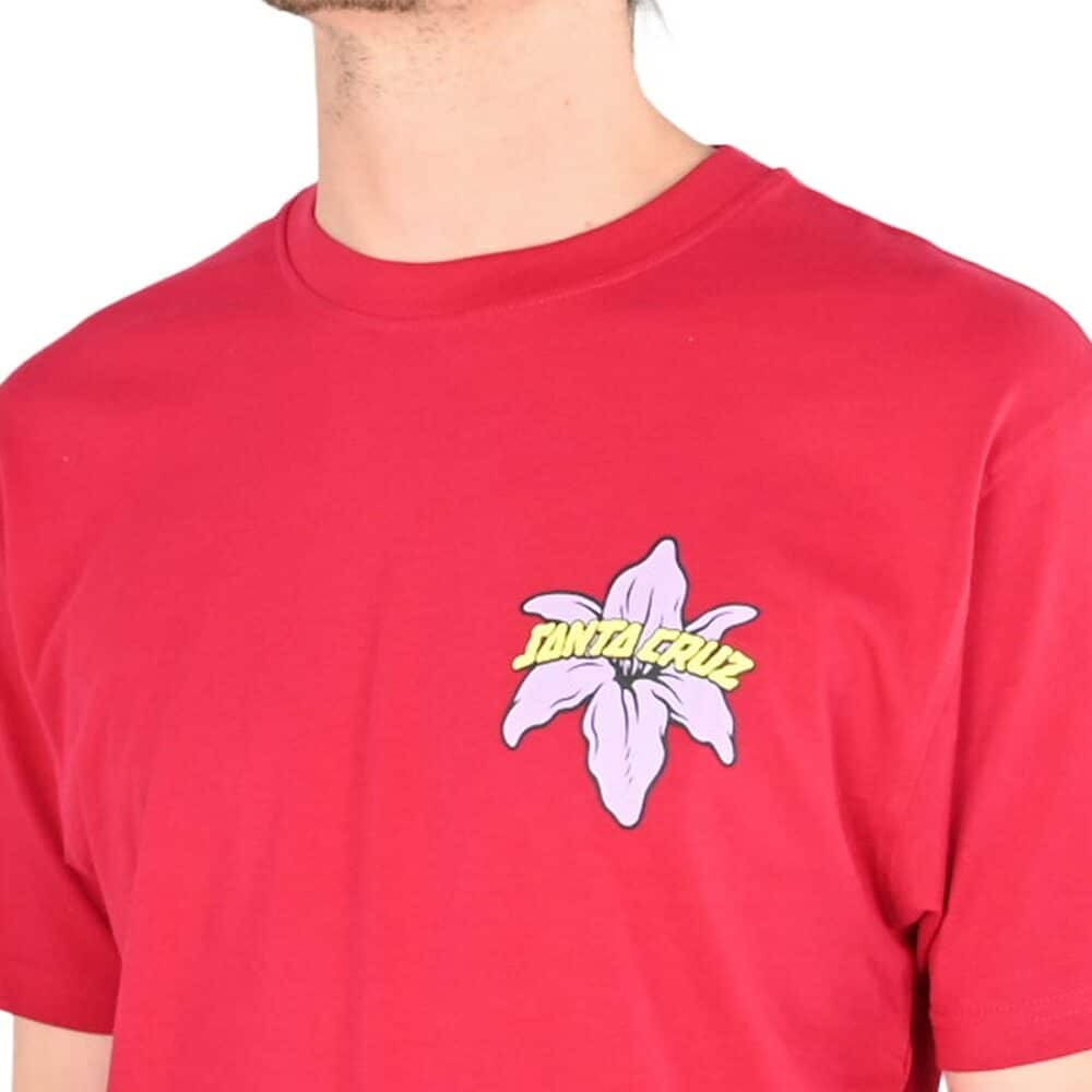 Santa Cruz Wooten Bionic S/S T-Shirt - Port