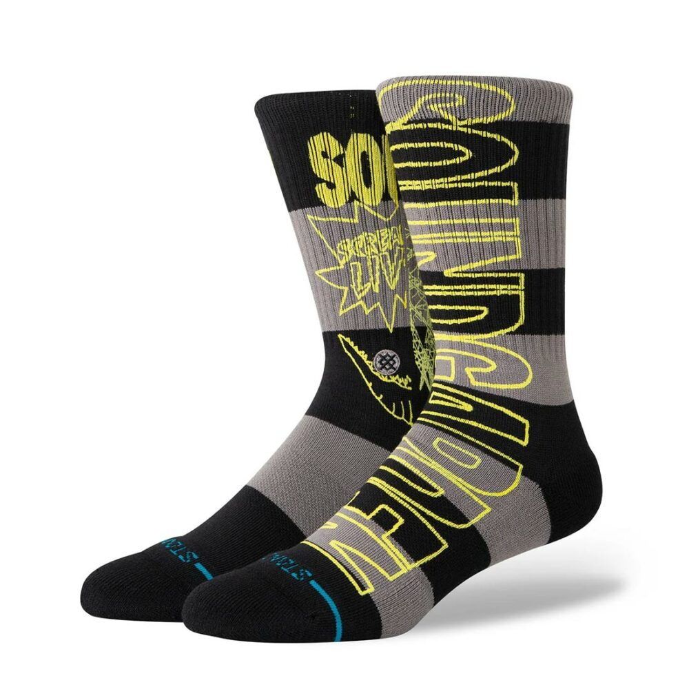 Stance Soundgarden Crew Socks - Black