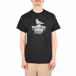 Thrasher x Anti Hero Cover The Earth S/S T-Shirt - Black