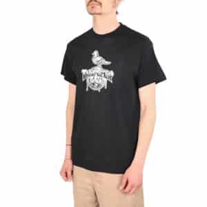 Thrasher x Anti Hero Cover The Earth S/S T-Shirt - Black