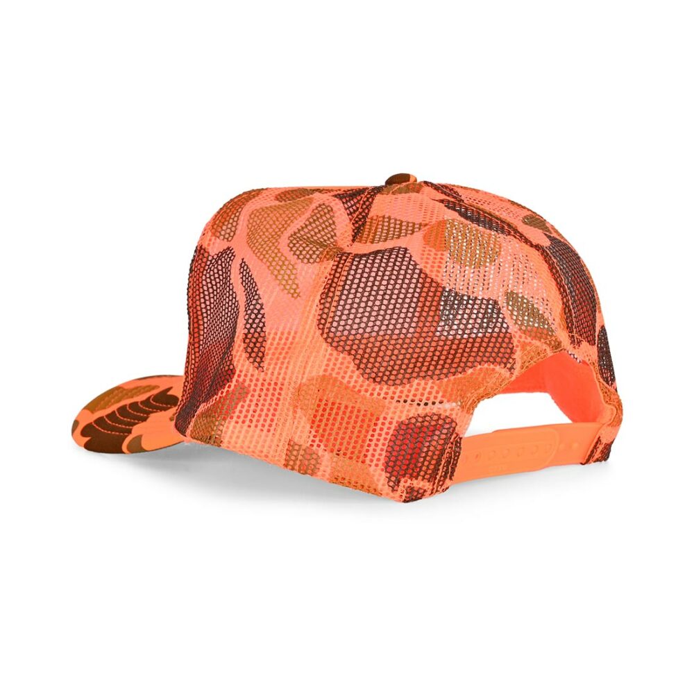 Thrasher x Anti Hero Mag Banner Trucker Cap - Orange Camo