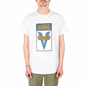 Venture Awake S/S T-Shirt - Ash/Gold/Teal