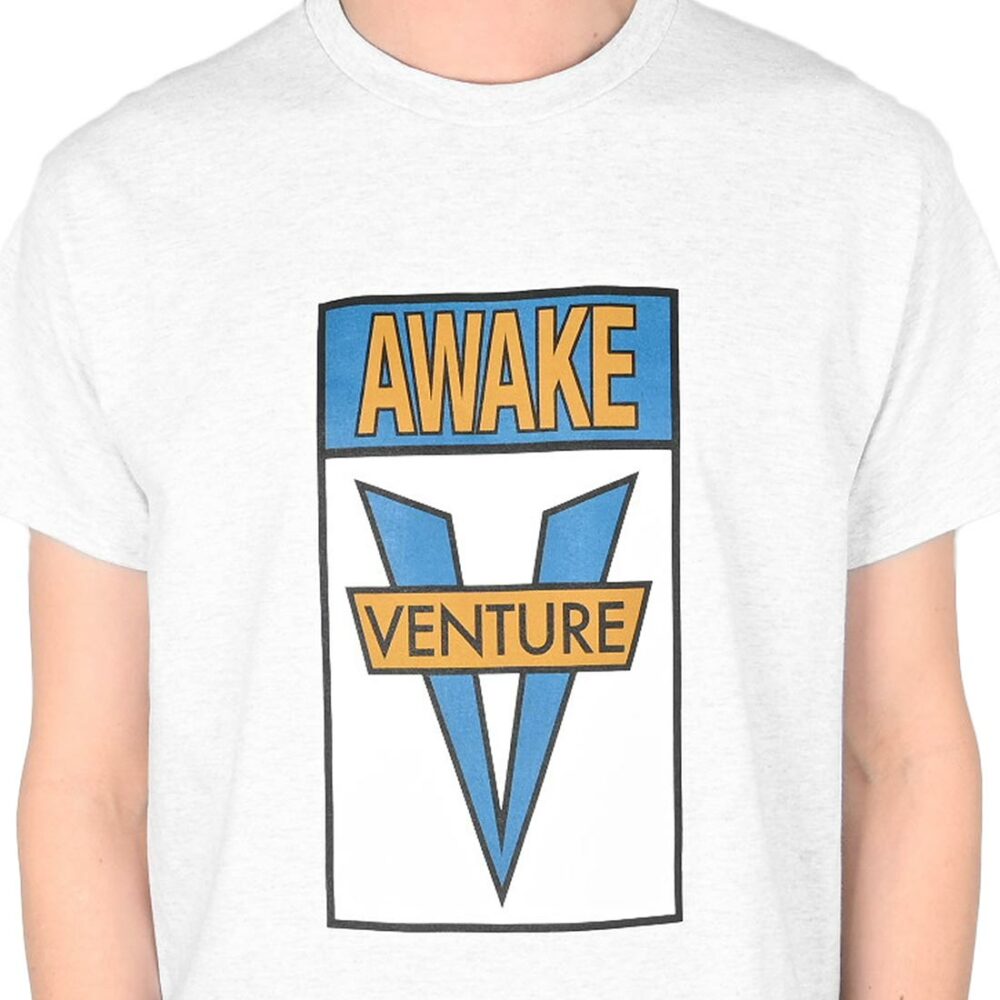 Venture Awake S/S T-Shirt - Ash/Gold/Teal
