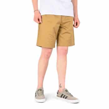 Volcom Frickin Elasticated Waist 19" Shorts - Dark Khaki