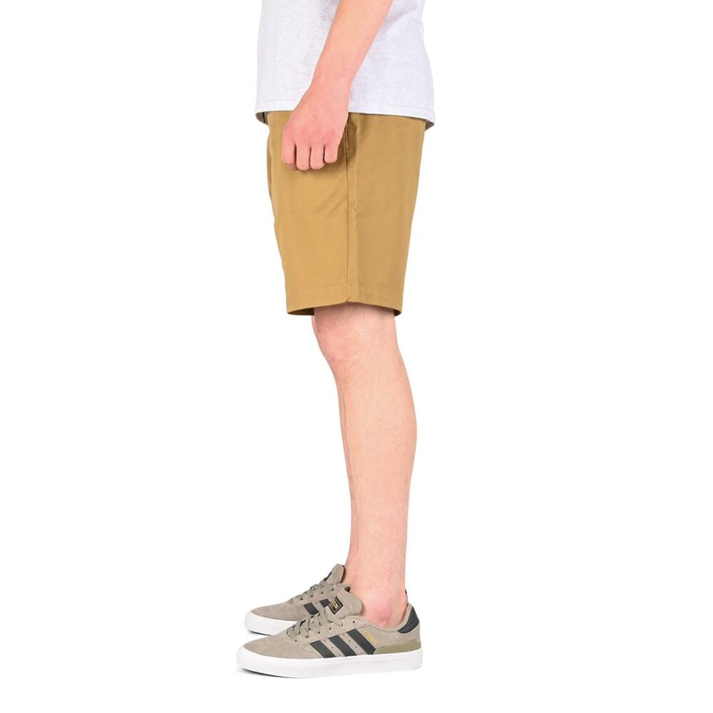 Volcom Frickin Elasticated Waist 19" Shorts - Dark Khaki