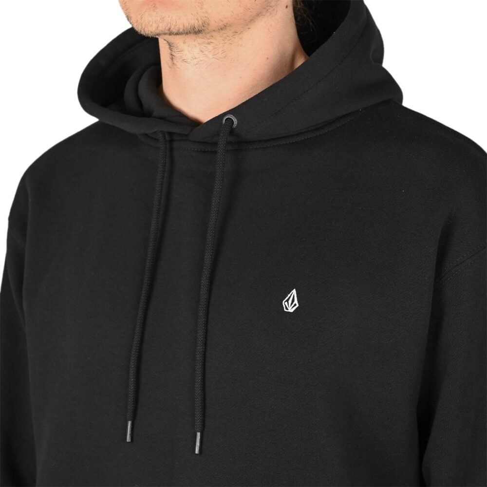 Volcom Single Stone Pullover Hoodie - Black (SP24)