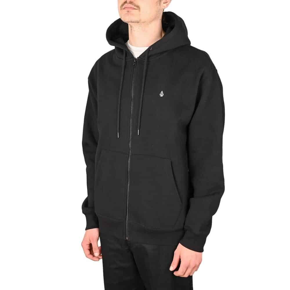 Volcom Single Stone Zip Hoodie - Black