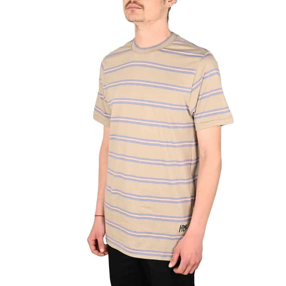 Volcom V Ent Hockey Dad Crew S/S T-Shirt - Light Khaki