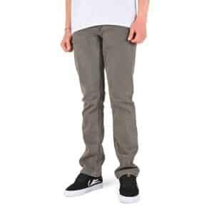 Volcom Vorta Slim Straight Jeans - Black Ozone