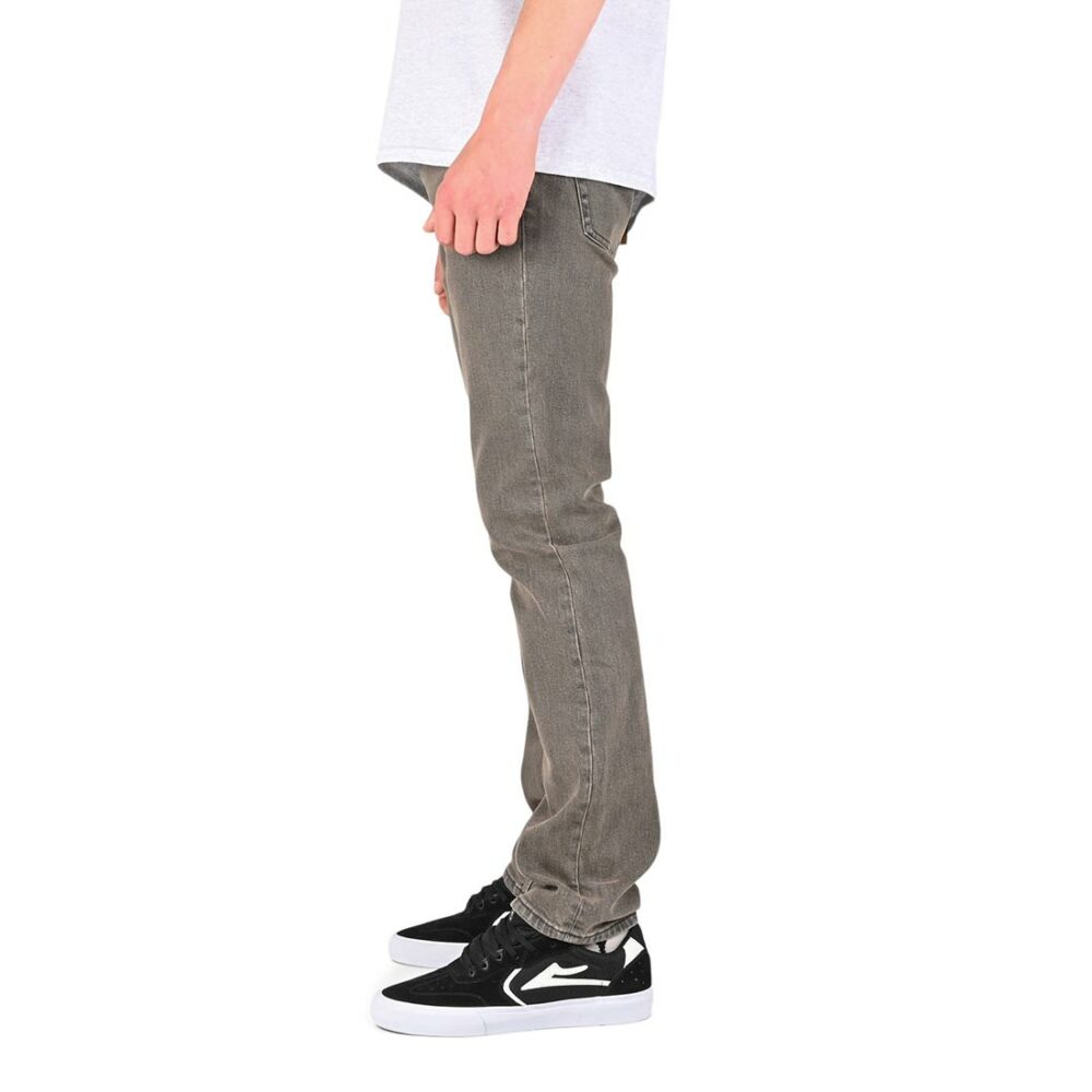 Volcom Vorta Slim Straight Jeans - Black Ozone