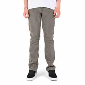 Volcom Vorta Slim Straight Jeans - Black Ozone